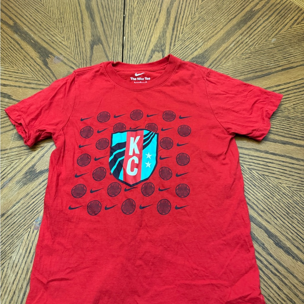 Nike Kids Red KC Current Graphic Tee